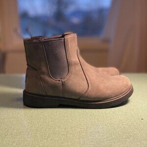 Women's Gray Ugg Chelsea Boots, Size 5, In Excellent Condition